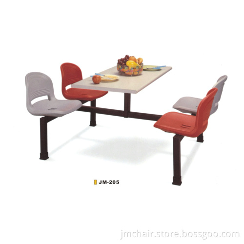 Plastic Snack Table with Chairs (JM-205)